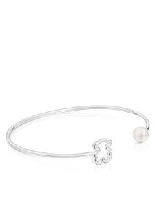 TOUS Bransoletka New Silueta 1004439070 Srebrny. Szare bransoletki Tous, srebrne. Za 299,99 zł.