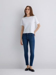 MAVI Dżinsy "Merly" - Skinny fit - w kolorze granatowym rozmiar: W29/L28. Niebieskie jeansy Mavi, bez wzorów. Za 169,95 zł.