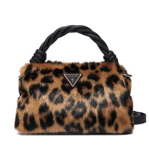 Torebka Guess. Brązowe torebki klasyczne Guess, z aplikacjami, bez dodatków. Za 509,99 zł.