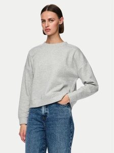 Pieces Bluza Chili 17113432 Szary Regular Fit. Szare bluzy Pieces, xl, bez wzorów, z bawełny, bez kaptura. Za 99,99 zł.