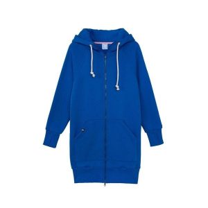 Bluza sportowa rozpinana z kapturem damska DEEP TRIP Luzak. Niebieskie bluzy DEEP TRIP, l, bez wzorów, z kapturem. Za 389,00 zł.