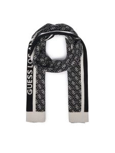Guess Szalik W4BZ22 Z3JD2 Czarny. Czarne rękawiczki Guess, z aplikacjami, z poliesteru. Za 234,99 zł.