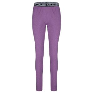 Damskie spodnie termoaktywne Loap Petla fioletowe. Czarne kurtki ZSPORT, na zimę, m, bez wzorów, bez kaptura. Za 145,99 zł.