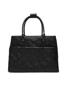 Guess Torebka TWQL96 58919 Czarny. Czarne torebki klasyczne Guess, z aplikacjami, ze skóry, bez dodatków. Za 559,99 zł.