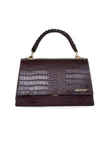 Mia Tomazzi Skórzana torebka "Giacomo" w kolorze bordowym - 28 x 17 x 10 cm rozmiar: onesize. Czerwone torebki klasyczne Mia Tomazzi, bez wzorów, z materiału, przez ramię, bez dodatków. Za 347,99 zł.