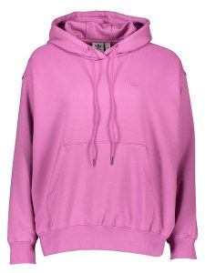 Adidas Bluza w kolorze różowym rozmiar: 32. Różowe bluzy ADIDAS, bez wzorów, z kapturem. Za 114,17 zł.