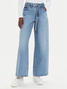 Levi's® Jeansy XL A8701-0004 Niebieski Loose Fit. Niebieskie jeansy bez wzorów, z bawełny. Za 419,99 zł.