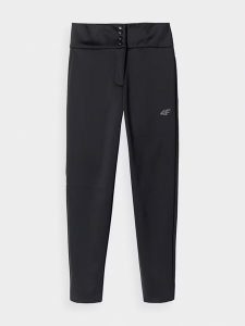 4F Spodnie narciarskie w kolorze czarnym rozmiar: M. Czarne spodnie dresowe 4f, m, bez wzorów, z polaru, narciarskie. Za 201,08 zł.