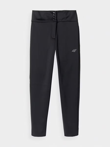 4F Spodnie narciarskie w kolorze czarnym rozmiar: M. Czarne spodnie dresowe 4f, m, bez wzorów, z polaru. Za 191,88 zł.