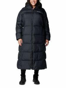 Columbia Kurtka zimowa "Puffect II Long" w kolorze czarnym rozmiar: XS. Czarne kurtki Columbia, na zimę, xs, bez wzorów, z puchu, bez kaptura. Za 414,95 zł.