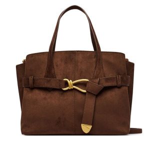 Torebka Steve Madden. Brązowe torebki klasyczne Steve Madden, bez wzorów, bez dodatków. Za 639,99 zł.