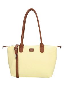 Charm Shopper bag "Buckingham Palace" w kolorze żółtym - 42 x 25 x 15 cm rozmiar: onesize. Żółte shopper bag Charm, bez wzorów, z materiału, na ramię, bez dodatków. Za 108,99 zł.