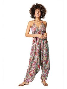 Ipanima Kombinezon w kolorze turkusowo-różowo-pomarańczowym rozmiar: 34-40. Pomarańczowe kombinezony Ipanima, bez wzorów, prążkowane, klasyczne, bez kołnierzyka, bez ramiączek. Za 78,99 zł.