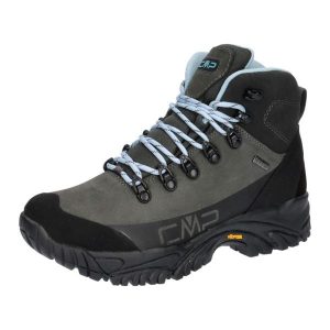 Buty turystyczne damskie CMP Dhenieb WP. Czarne buty trekkingowe CMP, bez zapięcia. W wyprzedaży za 529,99 zł.