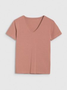 4F T-shirt slim gładki damski - brązowy XXL. Brązowe t-shirty 4f, xs, bez wzorów, z bawełny, bez kołnierzyka, bez ramiączek. W wyprzedaży za 29,99 zł.