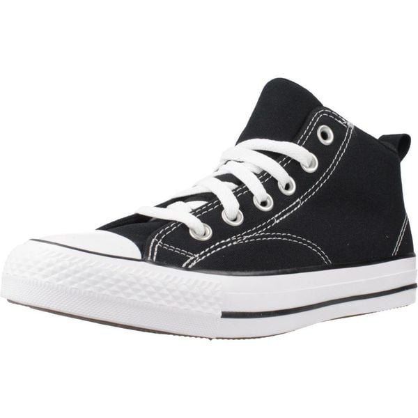Buty CONVERSE CHUCK TAYLOR ALL STAR MALDEN STREET Czarny. Czarne trampki Converse, bez wzorów, ze skóry, bez zapięcia. Za 253,40 zł.