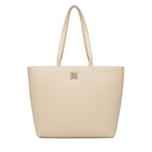 Torebka Nine West. Brązowe shopper bag Nine West, bez wzorów, bez dodatków. Za 269,99 zł.