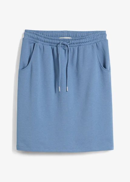 Spódnica dresowa z kieszeniami. Czarne spódnice bonprix, bez wzorów, z dresówki. Za 64,99 zł.