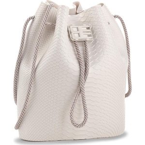 Torebka MELISSA - Bag + Baja East Ad 34131 White 01177. Białe torebki klasyczne marki Melissa, w geometryczne wzory, z tworzywa sztucznego. W wyprzedaży za 379,00 zł.