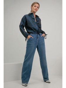 Josephine & Co Dżinsy - Comfort fit - w kolorze niebieskim rozmiar: 34. Niebieskie jeansy Josephine & Co, bez wzorów, z podwyższonym stanem. Za 136,13 zł.