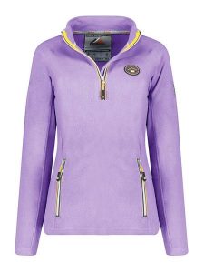 Geographical Norway Bluza polarowa w kolorze fioletowym rozmiar: XXL. Różowe bluzy Geographical Norway, xxl, bez wzorów, z polaru, bez kaptura. Za 79,03 zł.