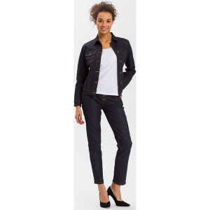Dżinsowa kurtka - Slim fit - w kolorze granatowym. Niebieskie jeansy marki Cross Jeans, z denimu. W wyprzedaży za 136,95 zł.