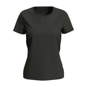 Damska Koszulka Lux. Szare bluzki STEDMAN, bez wzorów, sportowe, bez kołnierzyka, bez ramiączek. Za 52,99 zł.