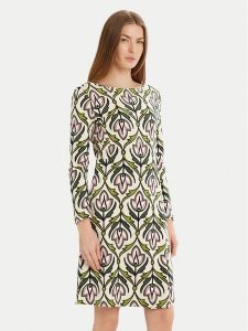 Weekend Max Mara Sukienka codzienna Rampur 2515621031 Zielony Regular Fit. Zielone sukienki Weekend Max Mara, na co dzień, m, bez wzorów, z bawełny, bez kołnierzyka, bez ramiączek, proste. Za 529,99 zł.