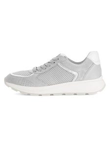 Gabor Skórzane sneakersy w kolorze szarym rozmiar: 41. Szare trampki Gabor, bez wzorów, z materiału, bez zapięcia. Za 210,32 zł.