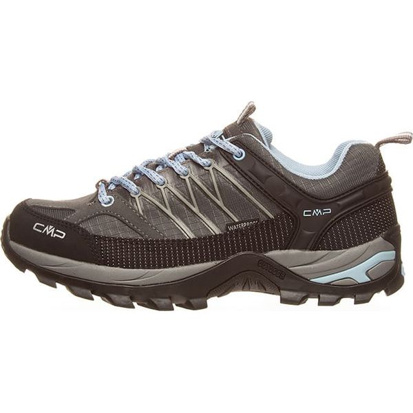 Cmp Buty trekkingowe "Rigel" w kolorze błękitno-szarym rozmiar: 37. Niebieskie buty trekkingowe CMP, z materiału, bez zapięcia. Za 242,75 zł.