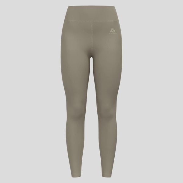 Legginsy damskie Odlo ASCENT MEDIUM SUPPORT Tights. Zielone legginsy ODLO, bez wzorów, z materiału, z podwyższonym stanem. Za 271,99 zł.
