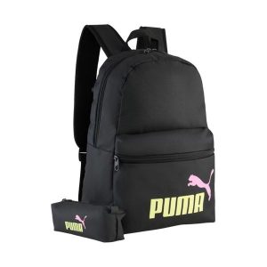 Plecak Puma Phase Set + piórnik czarny. Czarne plecaki Puma. Za 137,39 zł.