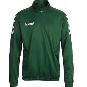 Bluza sportowa dla dorosłych Hummel Core 1/2 Zip Sweat. Białe bluzy Hummel, xl, bez wzorów, bez kaptura. Za 89,00 zł.