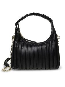 Steve Madden Torebka Bgeneve SM13001396-02002-BLK Czarny. Czarne torebki klasyczne Steve Madden, bez wzorów, ze skóry, bez dodatków. Za 359,99 zł.