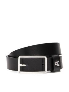 Calvin Klein Pasek Damski LV04F7050G Czarny. Czarne paski Calvin Klein, bez wzorów, ze skóry. Za 159,99 zł.