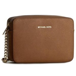 Torebka MICHAEL Michael Kors. Brązowe torebki klasyczne MICHAEL Michael Kors, bez wzorów, bez dodatków. Za 619,99 zł.