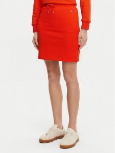 Gant Spódnica dresowa 4200274 Pomarańczowy Regular Fit. Brązowe spódnice GANT, l, bez wzorów, z bawełny, mini. Za 229,99 zł.