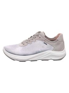 Legero Skórzane sneakersy "Bliss" w kolorze srebrnym rozmiar: 38,5. Szare trampki Legero, bez wzorów, bez zapięcia. Za 250,35 zł.