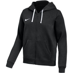 Bluza damska Nike Park 26 Fleece Full-Zip Hoodie. Czarne bluzy Nike, bez wzorów, z bawełny, z kapturem. Za 192,99 zł.
