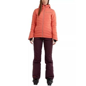 Kurtka narciarska damska Fundango Punch Padded. Czerwone kurtki FUNDANGO, na zimę, l, bez wzorów, z syntetyku, bez kaptura, narciarskie. Za 589,90 zł.