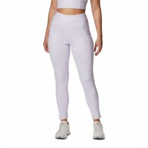 Legginsy Turystyczne Damskie Columbia Windgates High-Rise Legging. Fioletowe legginsy Columbia, bez wzorów. Za 126,99 zł.