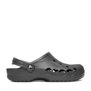 Klapki Crocs. Szare klapki Crocs, bez wzorów, bez obcasa. Za 199,99 zł.