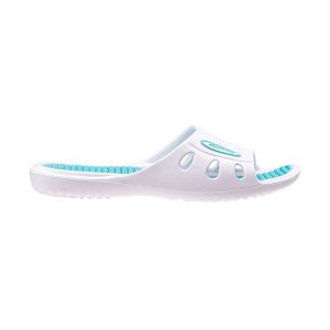 Klapki damskie Aquawave Manusa WMNS - białe, Rozmiar buta 38. Białe klapki AQUAWAVE, bez wzorów, bez obcasa. Za 44,99 zł.
