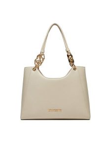 LOVE MOSCHINO Torebka JC4050PP1MLF0110 Écru. Shopper bag LOVE MOSCHINO, bez wzorów, ze skóry, bez dodatków. Za 779,99 zł.