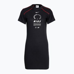 Sukienka damska Nike Sportswear. Czarne sukienki Nike, m, bez wzorów, sportowe, bez kołnierzyka, bez ramiączek, sportowe. Za 279,99 zł.