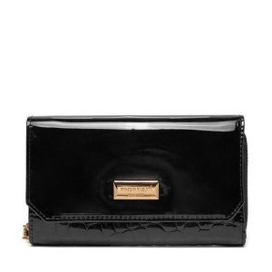 Portfel Monnari. Czarne portfele Monnari, bez wzorów. Za 239,99 zł.