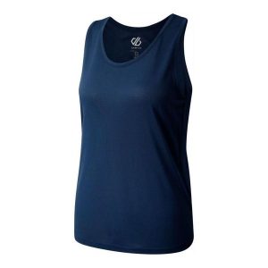 Damski tank top Dare 2B Harmonic. Niebieskie topy Dare 2b, s, bez wzorów, z materiału, eleganckie, bez kołnierzyka, bez ramiączek. Za 81,00 zł.