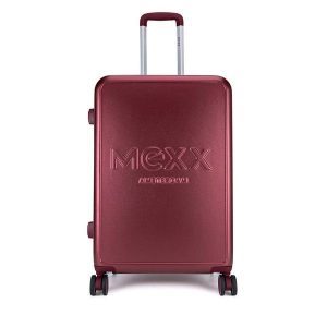 Walizka średnia MEXX. Czerwone walizki Mexx, bez wzorów, średnie. Za 319,99 zł.