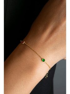 Lodie Silver Srebrna bransoletka z cyrkoniami rozmiar: onesize. Szare bransoletki Lodie Silver, z cyrkonią, srebrne. Za 43,99 zł.