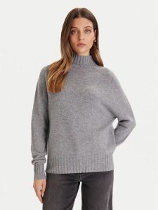 ViCOLO Sweter 77050F Szary Regular Fit. Szare swetry klasyczne ViCOLO, m, z kaszmiru, bez kołnierzyka. Za 579,99 zł.